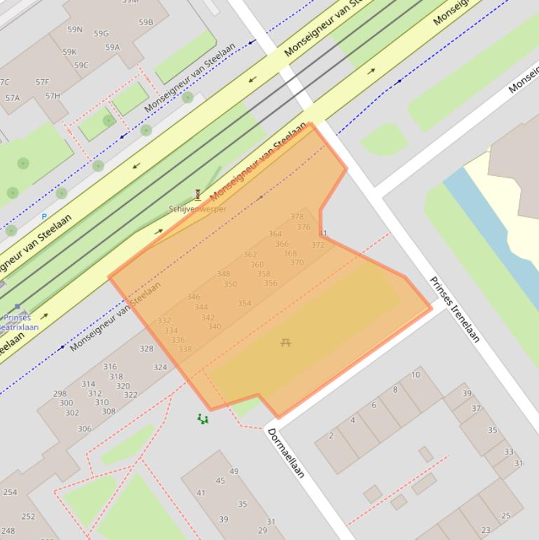 Kaart van postcodegebied 2273GA.