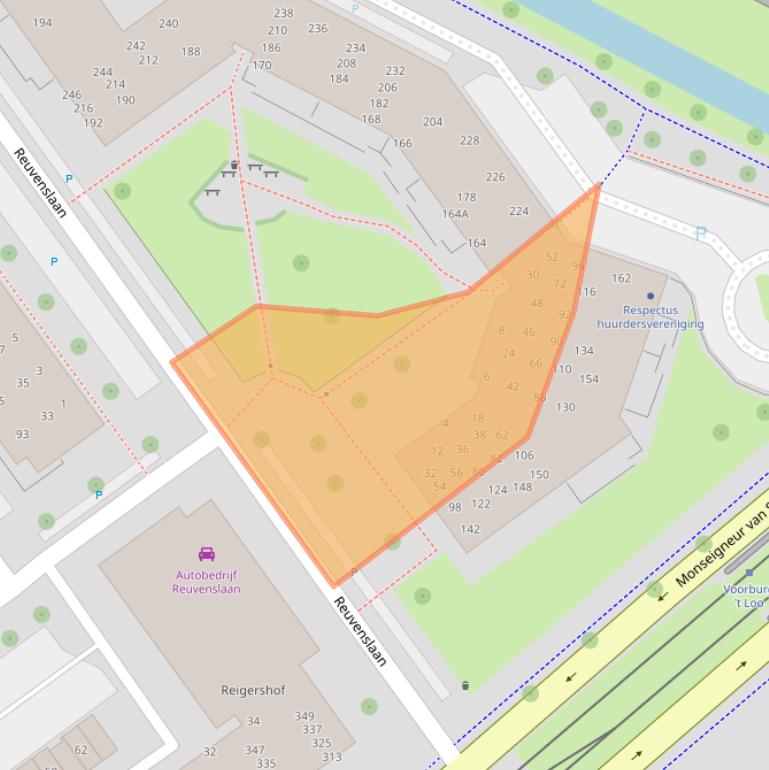 Kaart van postcodegebied 2273JS.