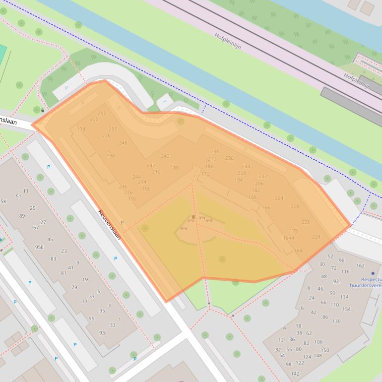 Kaart van postcodegebied 2273JV.