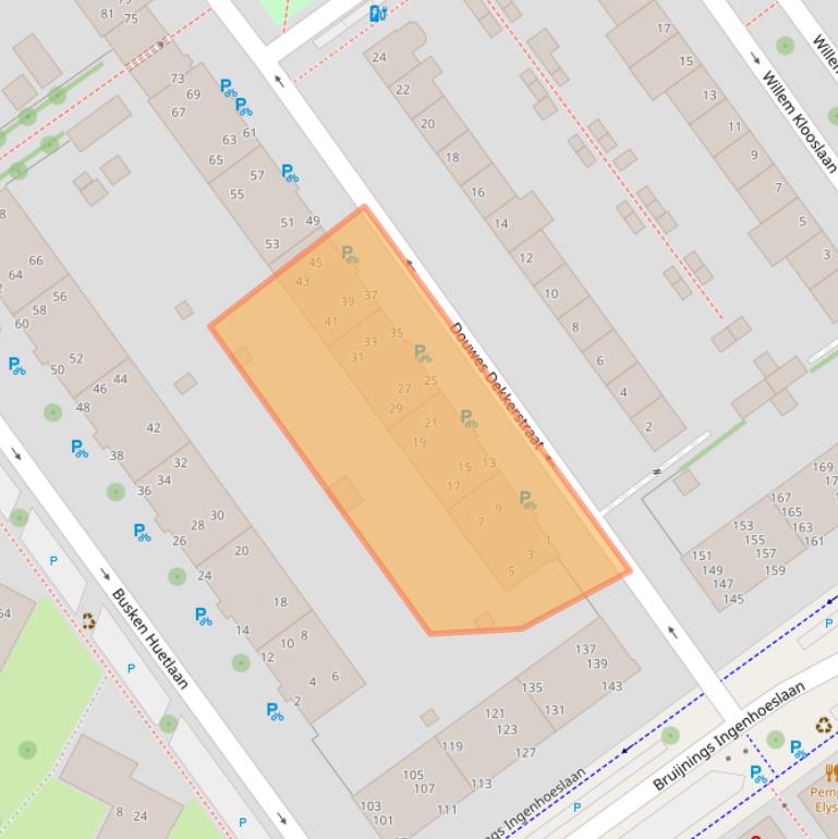 Kaart van postcodegebied 2273SN.