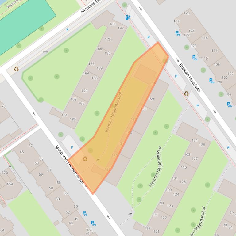 Kaart van postcodegebied 2273TN.