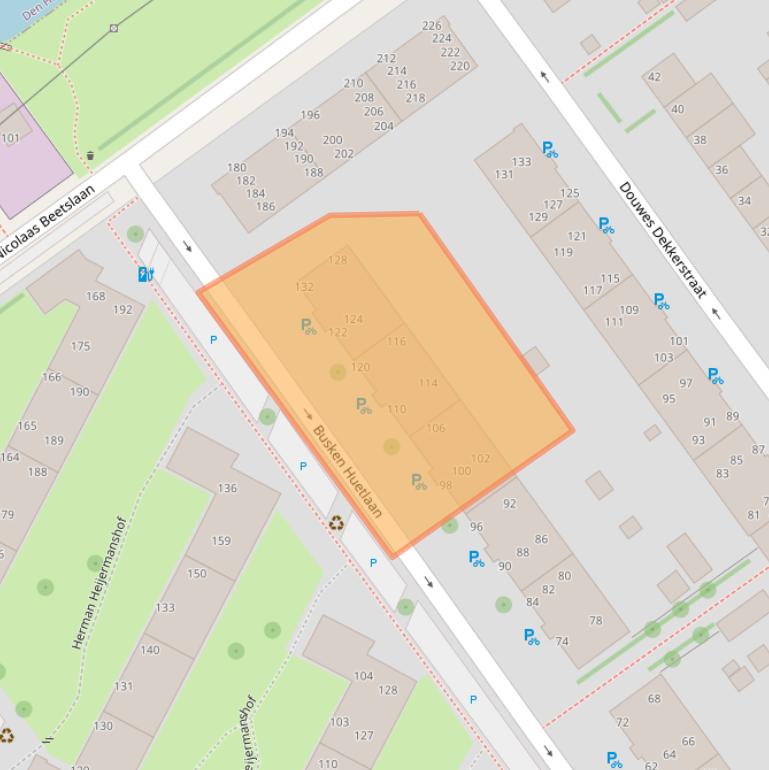 Kaart van postcodegebied 2273TW.