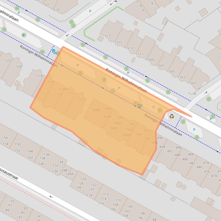 Kaart van postcodegebied 2274BL.