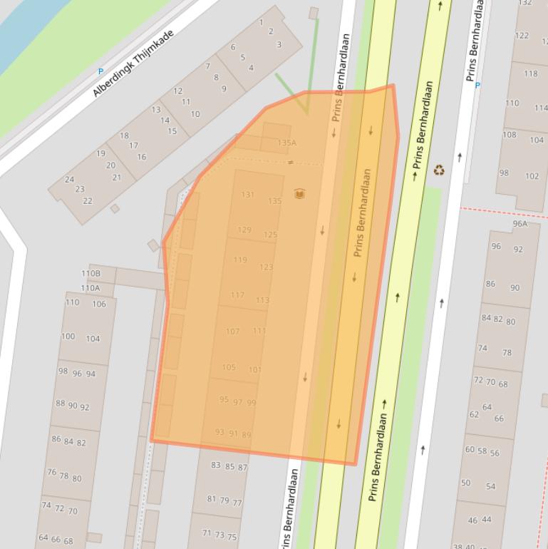 Kaart van postcodegebied 2274HW.