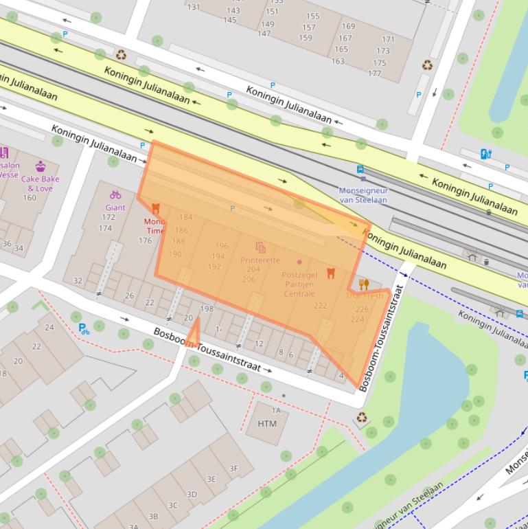 Kaart van postcodegebied 2274JP.