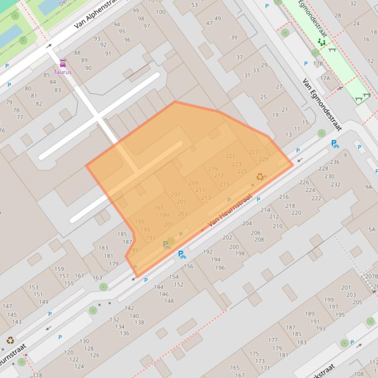 Kaart van postcodegebied 2274NL.