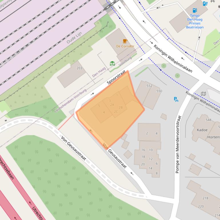 Kaart van postcodegebied 2274PP.