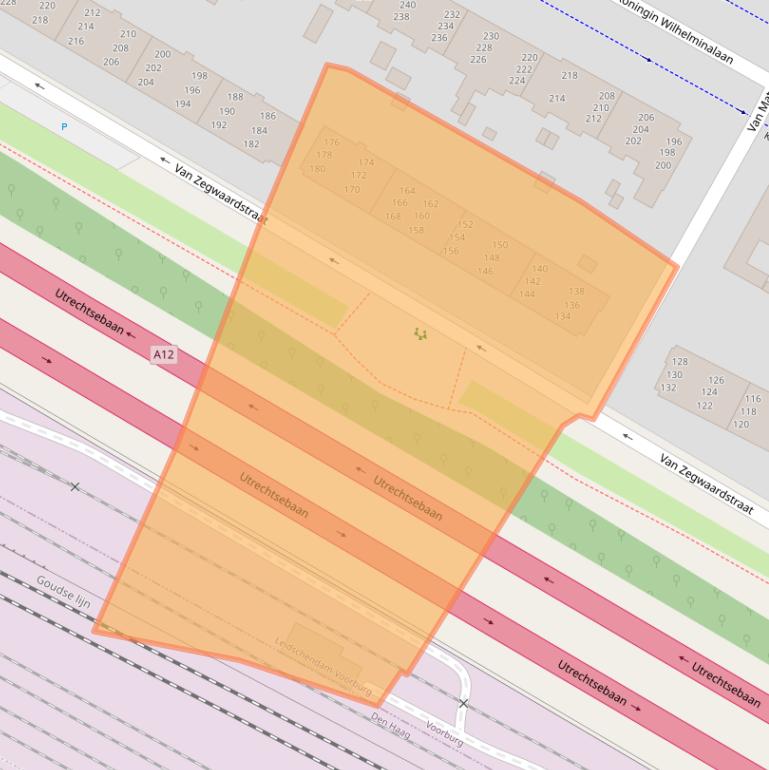 Kaart van postcodegebied 2274VL.