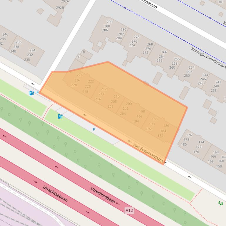 Kaart van postcodegebied 2274VM.