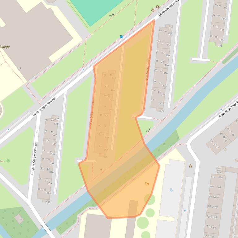 Kaart van postcodegebied 2274XS.