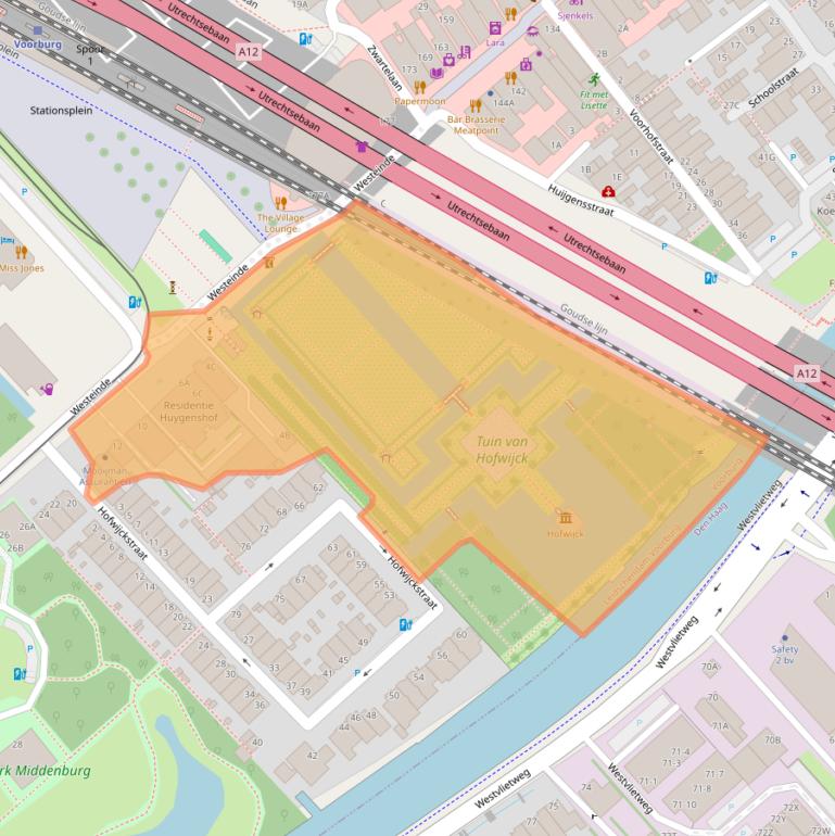 Kaart van postcodegebied 2275AD.
