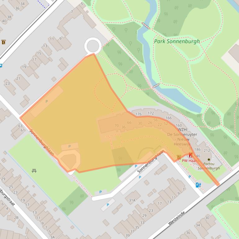 Kaart van postcodegebied 2275AR.