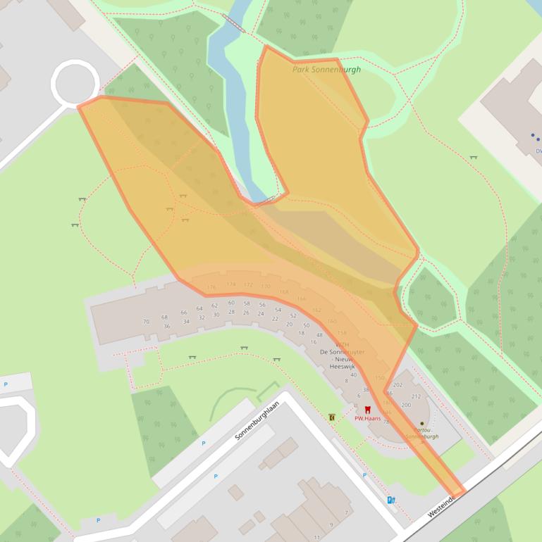 Kaart van postcodegebied 2275AS.