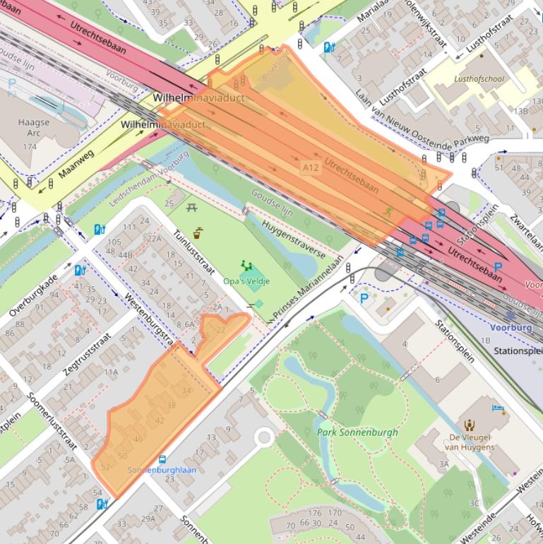 Kaart van postcodegebied 2275BH.