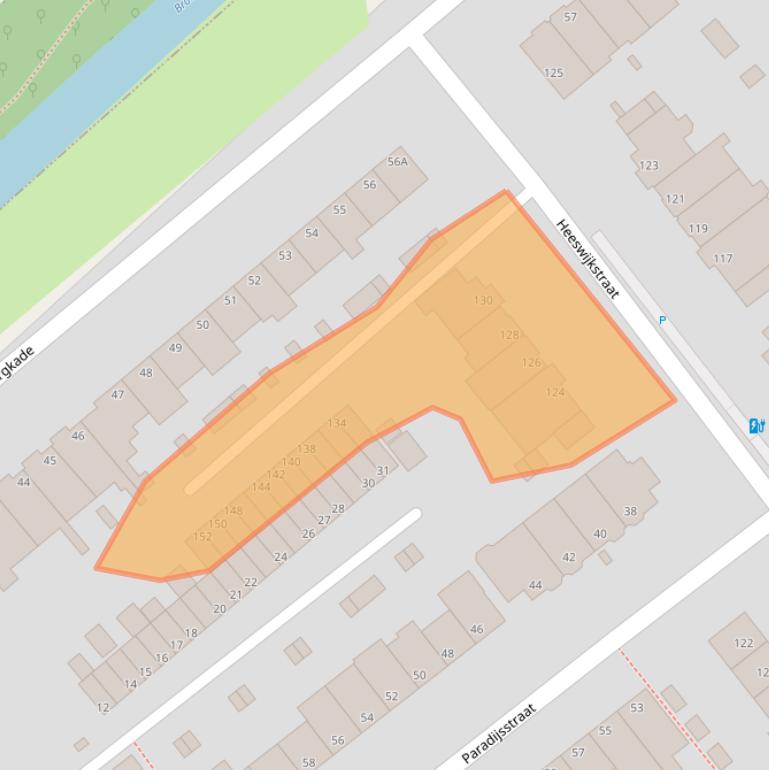 Kaart van postcodegebied 2275EJ.