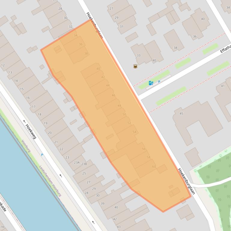 Kaart van postcodegebied 2275TE.