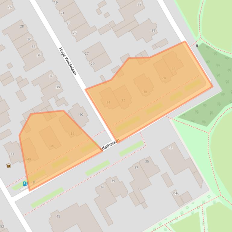 Kaart van postcodegebied 2275TJ.