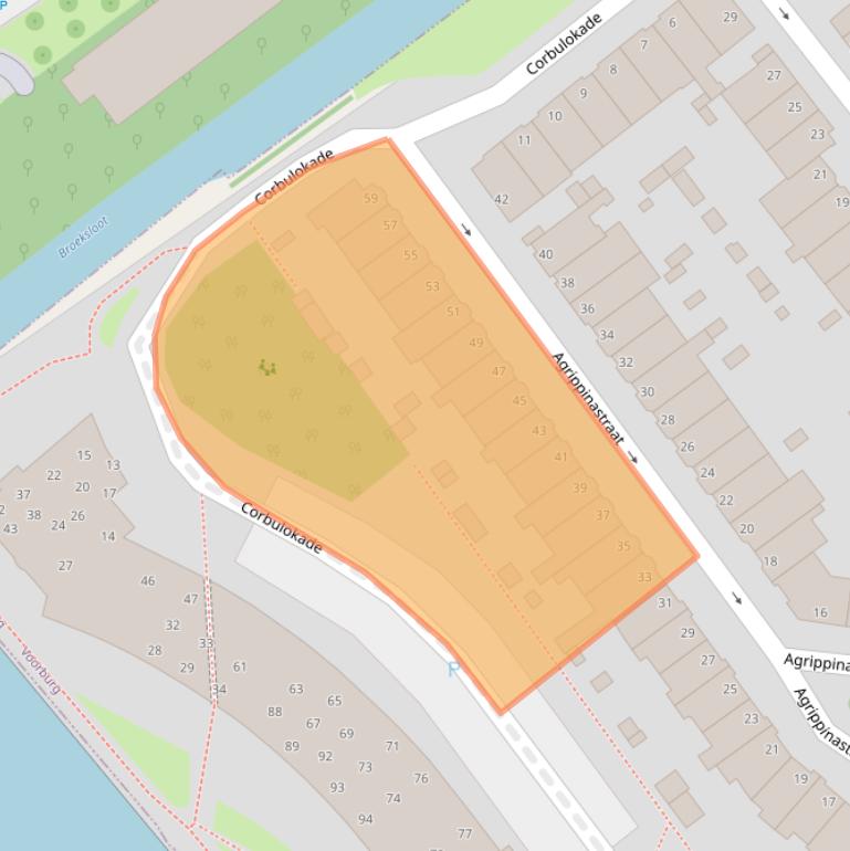 Kaart van postcodegebied 2275VB.