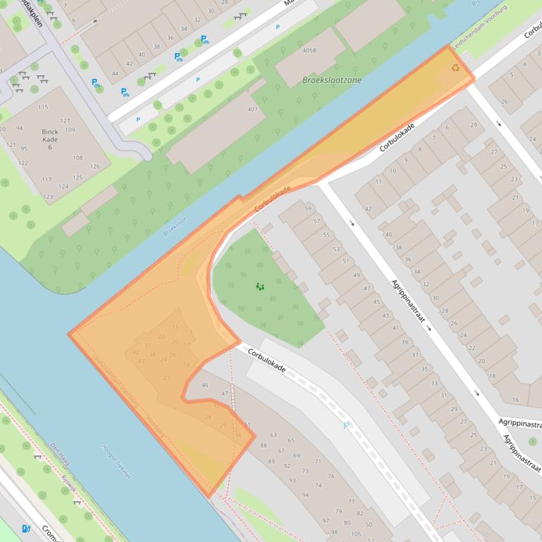 Kaart van postcodegebied 2275VN.