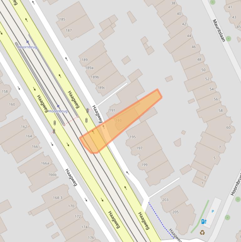 Kaart van postcodegebied 2281AL.