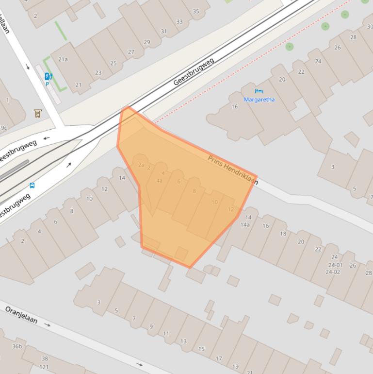 Kaart van postcodegebied 2281EB.