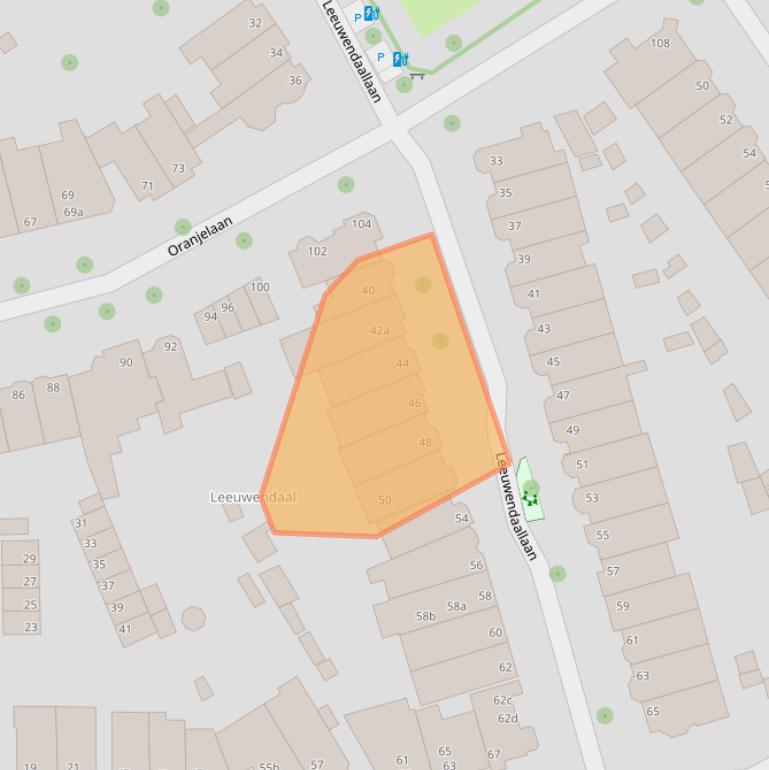 Kaart van postcodegebied 2281GR.