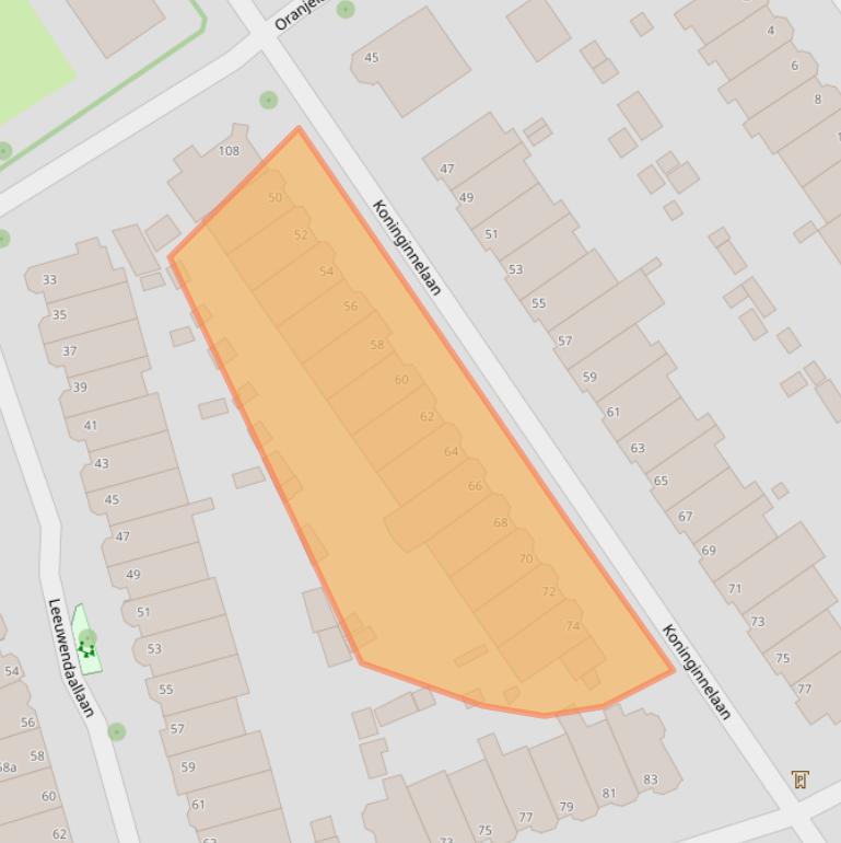 Kaart van postcodegebied 2281HG.