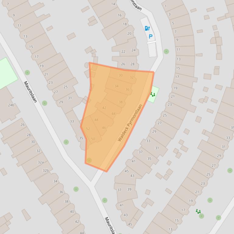 Kaart van postcodegebied 2281VM.