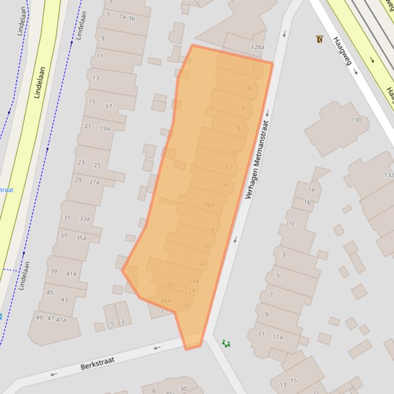 Kaart van postcodegebied 2282GN.