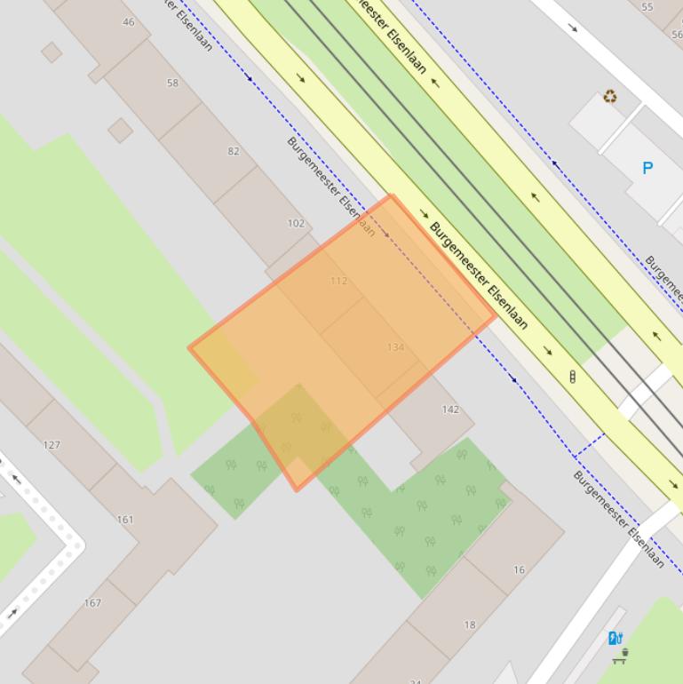 Kaart van postcodegebied 2283AD.