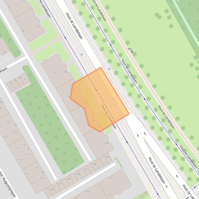 Kaart van postcodegebied 2283SN.