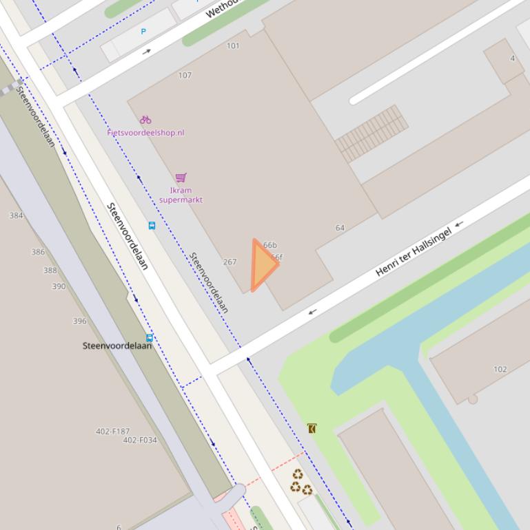 Kaart van postcodegebied 2284XG.