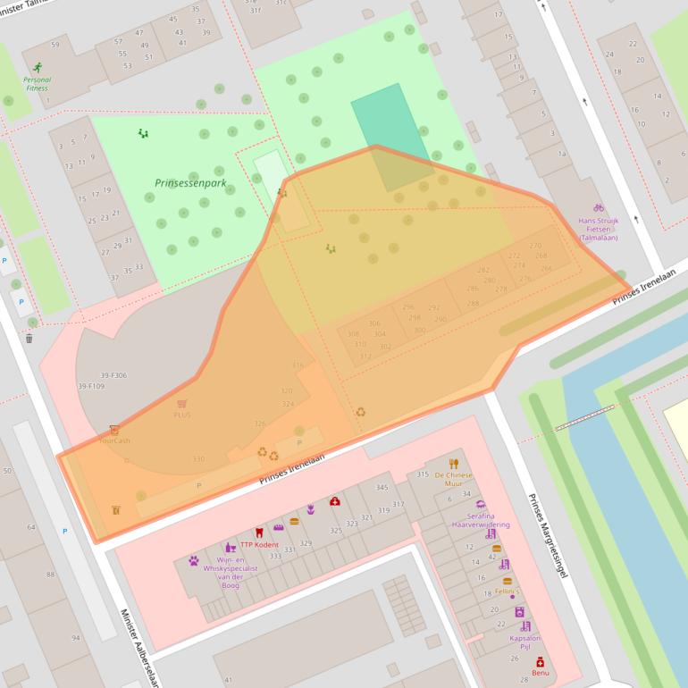 Kaart van postcodegebied 2285GD.