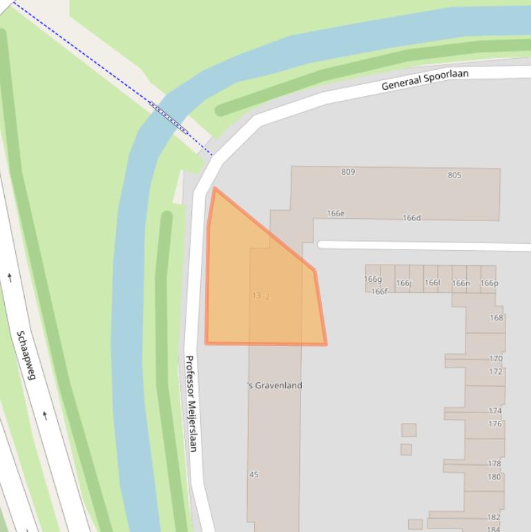 Kaart van postcodegebied 2285HA.