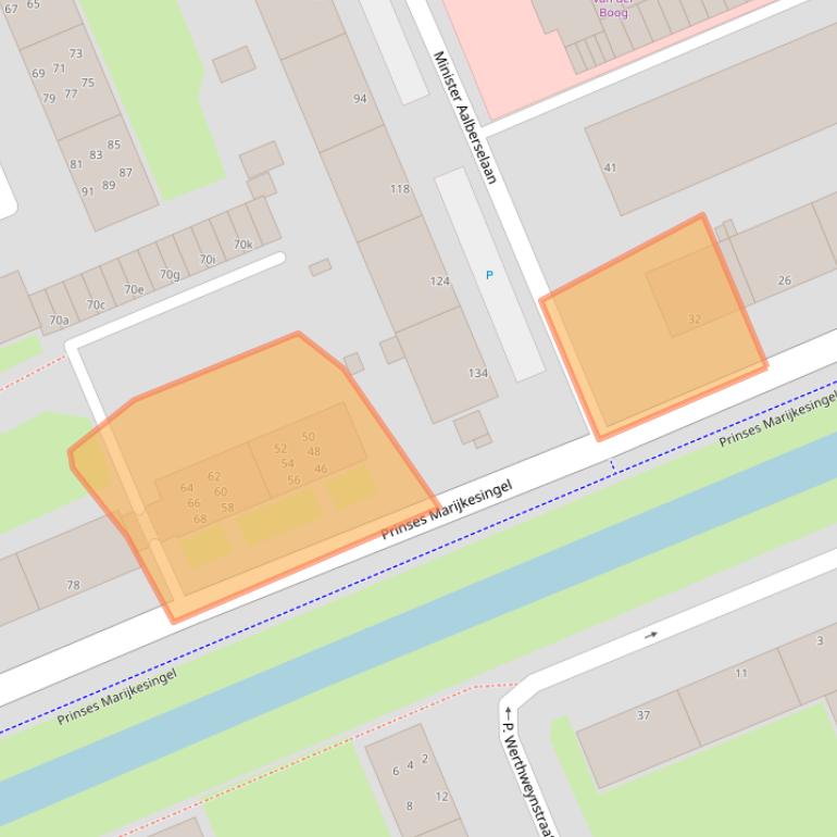 Kaart van postcodegebied 2285HM.