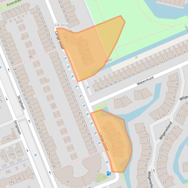 Kaart van postcodegebied 2285JN.