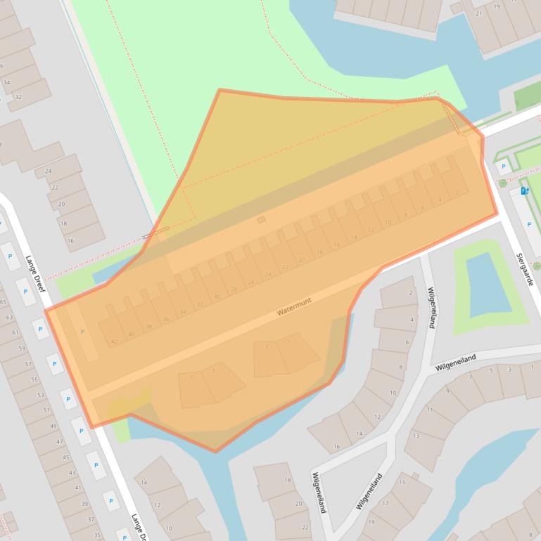 Kaart van postcodegebied 2285JP.