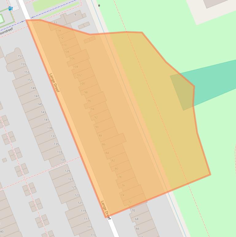 Kaart van postcodegebied 2285LB.