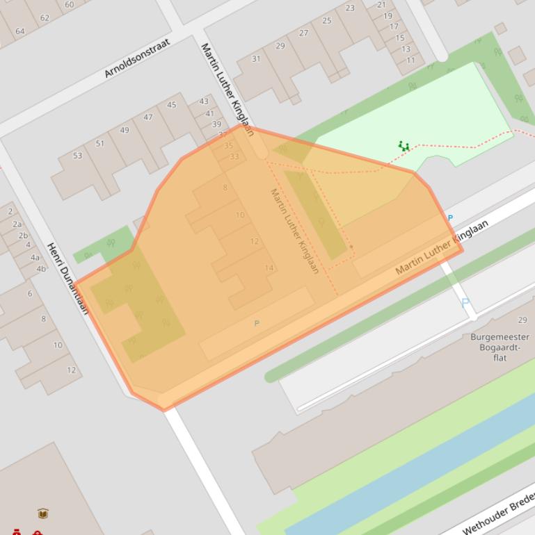 Kaart van postcodegebied 2286AK.