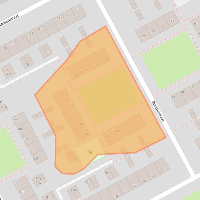 Kaart van postcodegebied 2286GM.