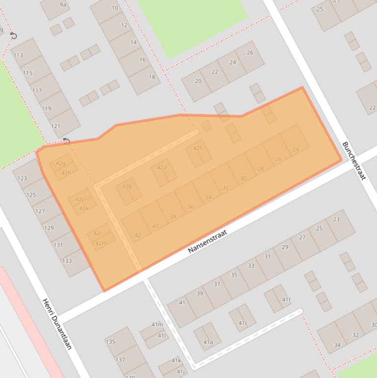 Kaart van postcodegebied 2286GS.