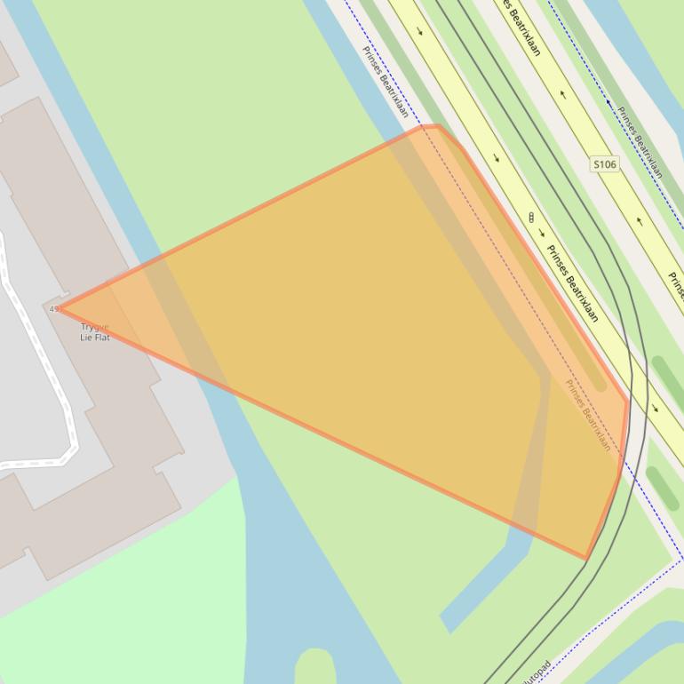 Kaart van postcodegebied 2286HT.