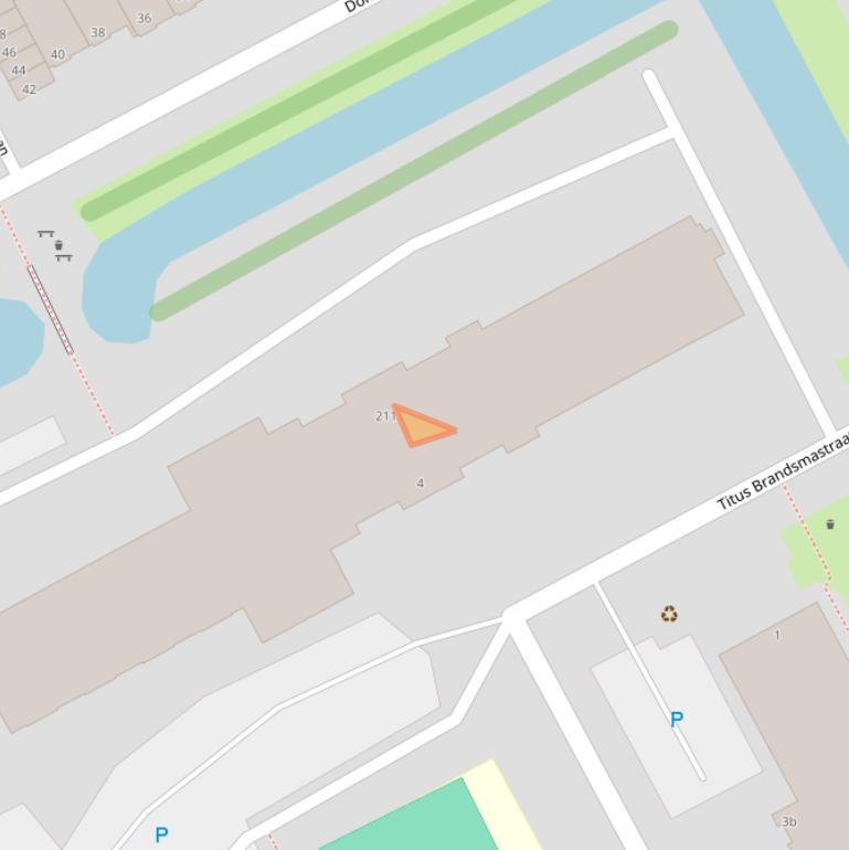 Kaart van postcodegebied 2286PK.