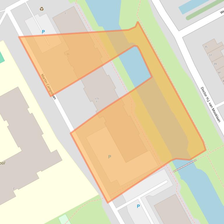 Kaart van postcodegebied 2286SB.