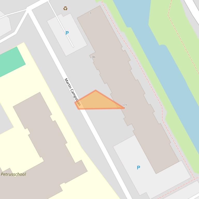 Kaart van postcodegebied 2286SE.