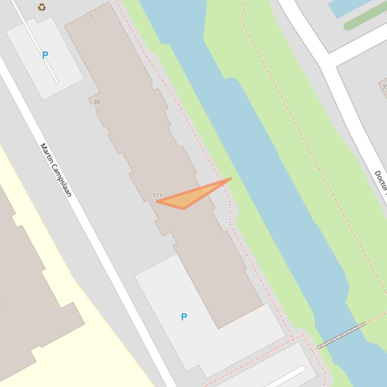 Kaart van postcodegebied 2286SG.