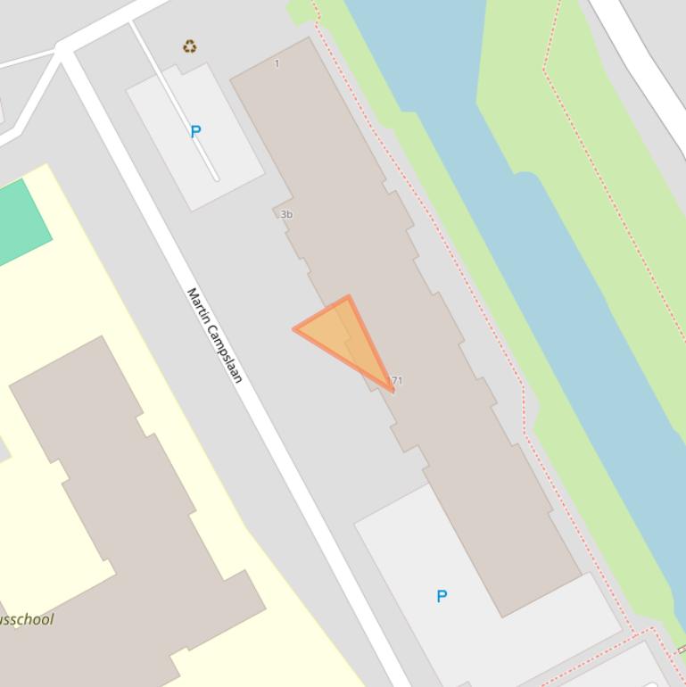 Kaart van postcodegebied 2286SH.