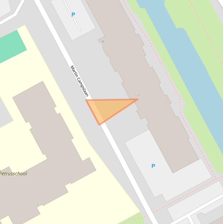 Kaart van postcodegebied 2286SJ.