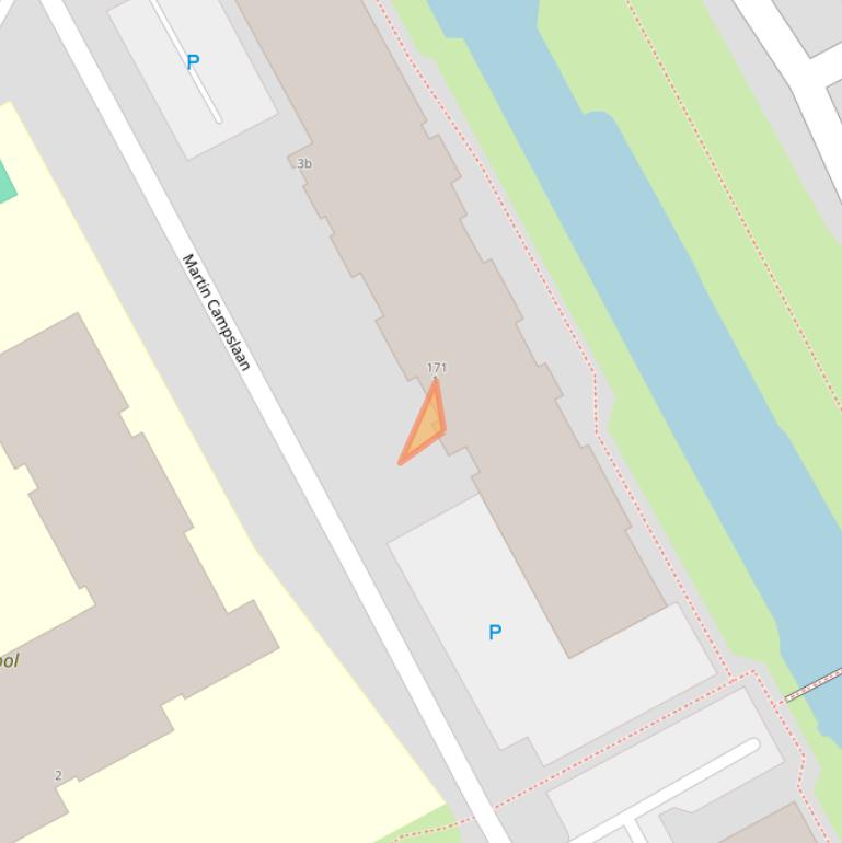 Kaart van postcodegebied 2286SN.