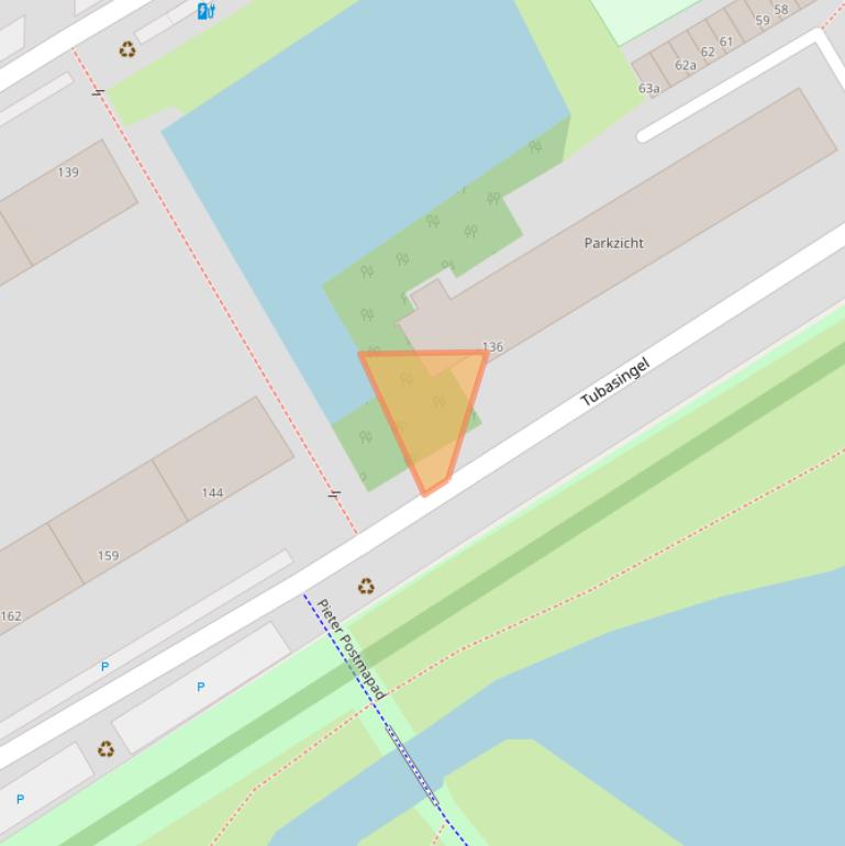 Kaart van postcodegebied 2287CV.